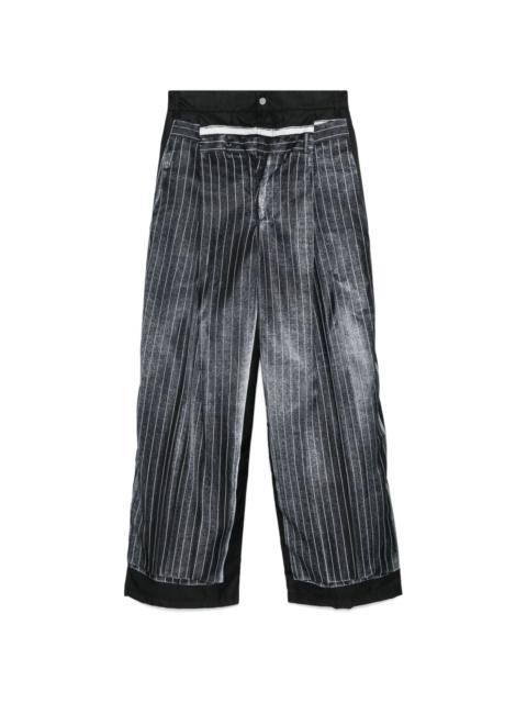 trompe-l'oeil trousers