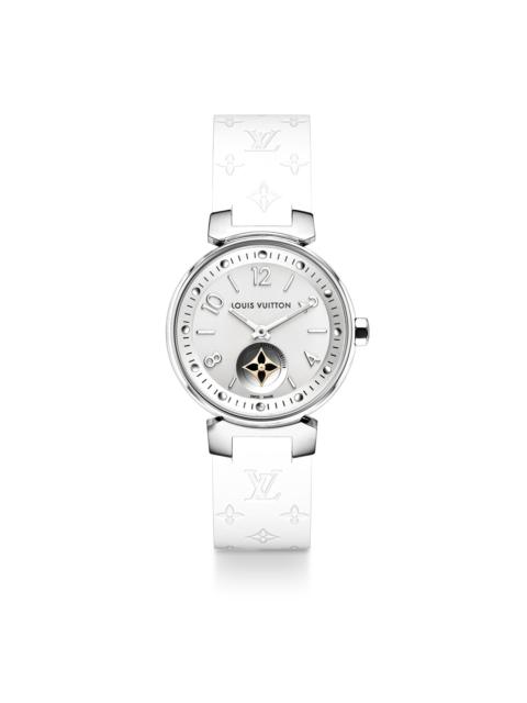 Louis Vuitton Tambour Moon Star White 28