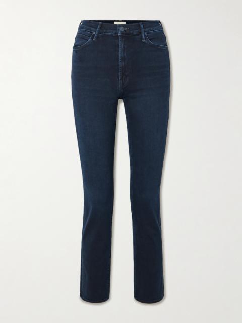 MOTHER The Dazzler Ankle Mid-rise Slim-leg Jeans