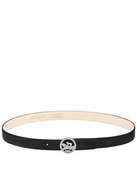 Longchamp La Médaille Longchamp Ladies' belt Black - Leather