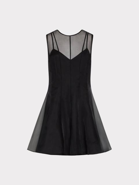 MILLY Ophelia Organza Mini Dress