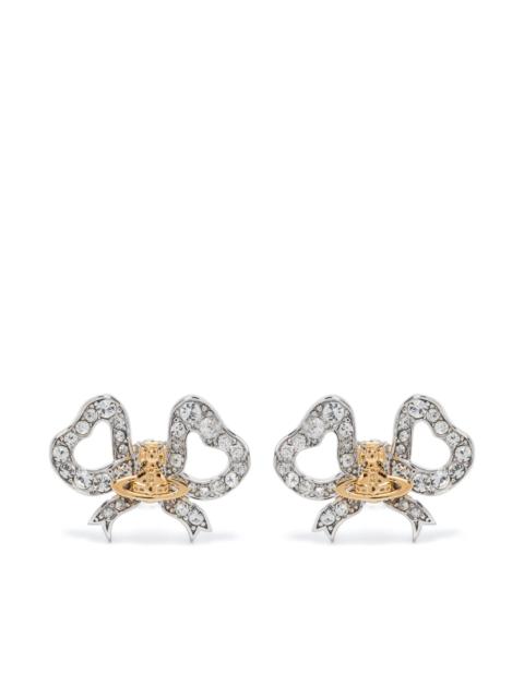 Vivienne Westwood Vivienne Westwood Rigoberta Crystal-embellished Earrings