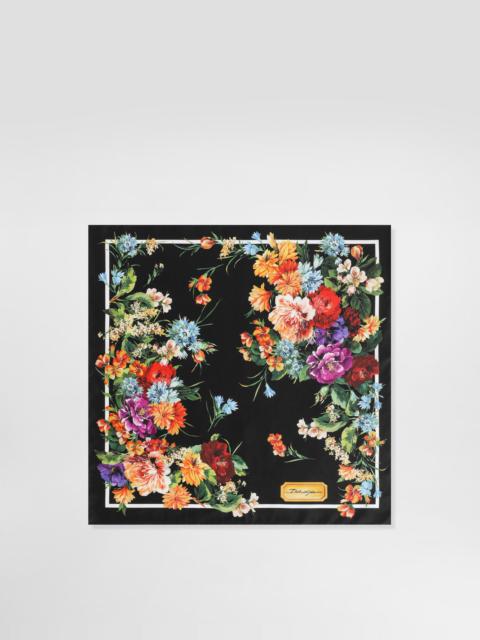 Dolce & Gabbana 50x50 silk twill foulard