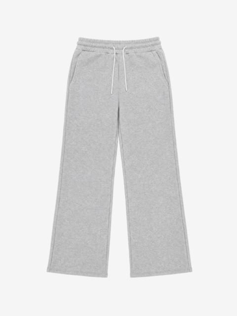 The Kooples GREY STRAIGHT JOGGING BOTTOMS