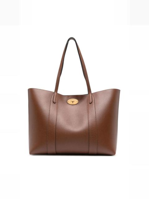 Mulberry leather tote bag