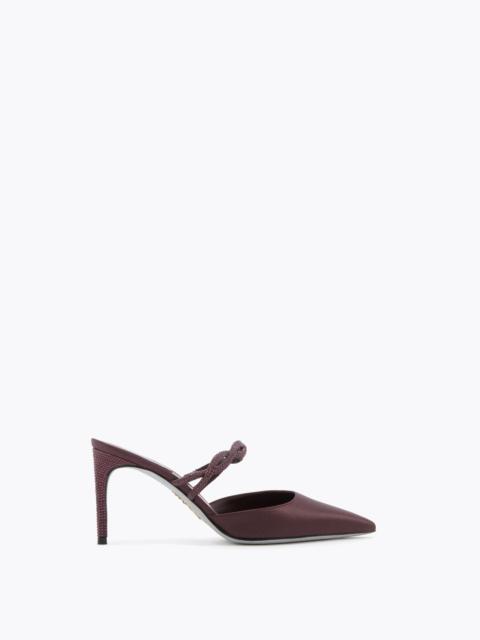 RENE CAOVILLA BRAID FONDANT MULE 80