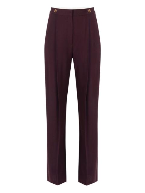 ELISABETTA FRANCHI high-waisted tailored trousers