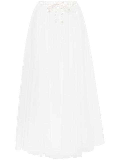 forte_forte sheer tulle maxi skirt