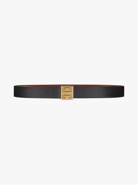 Givenchy 4G REVERSIBLE BELT IN LEATHER