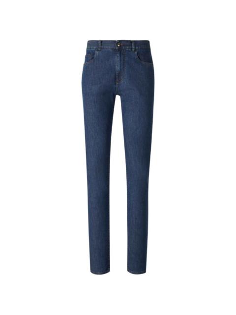 Canali five-pocket-style jeans