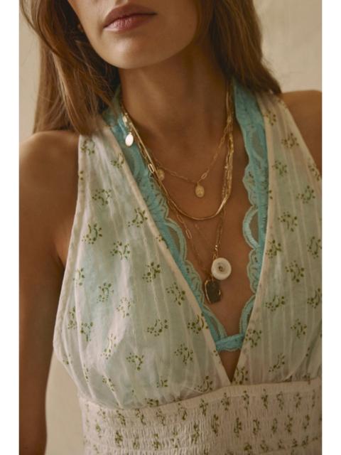 FREE PEOPLE Oversized Coin Necklace
