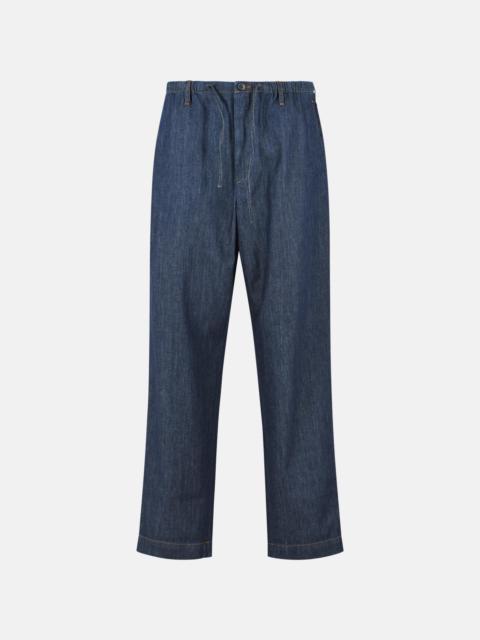 Dries Van Noten 'PENNY' BLUE COTTON PANTS