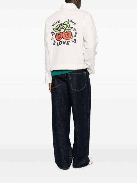 KENZO Kenzo Kenzo Loves Graphic-print Zip-up Jacket