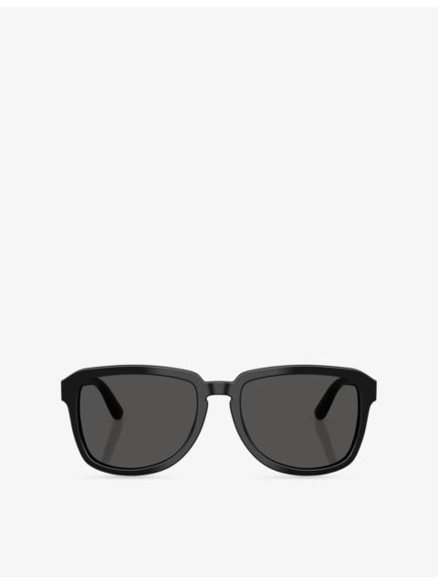 Dolce & Gabbana DG4566 Square-Frame Acetate Sunglasses