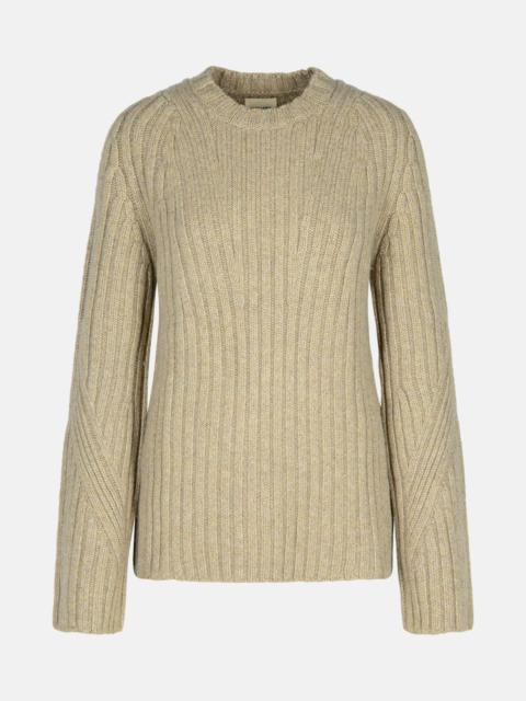 'CALVIN' BEIGE CASHMERE SWEATER