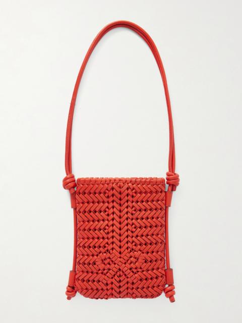 Anya Hindmarch Neeson Woven Leather Shoulder Bag