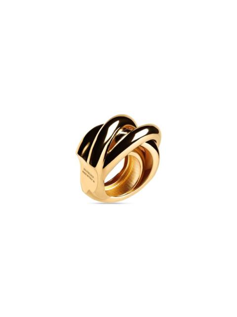 BALENCIAGA Women's Saturne Ring in Gold