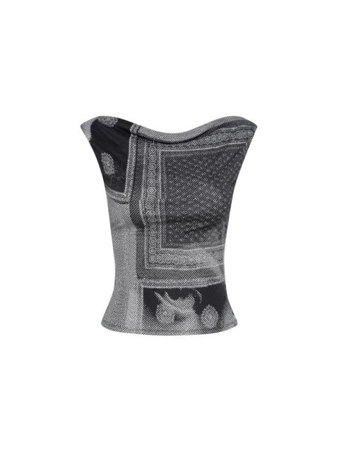 miaou LANI TOP - SCIARPA PRINT