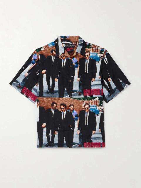 Reservoir Dogs Convertible-Collar Printed Woven Shirt