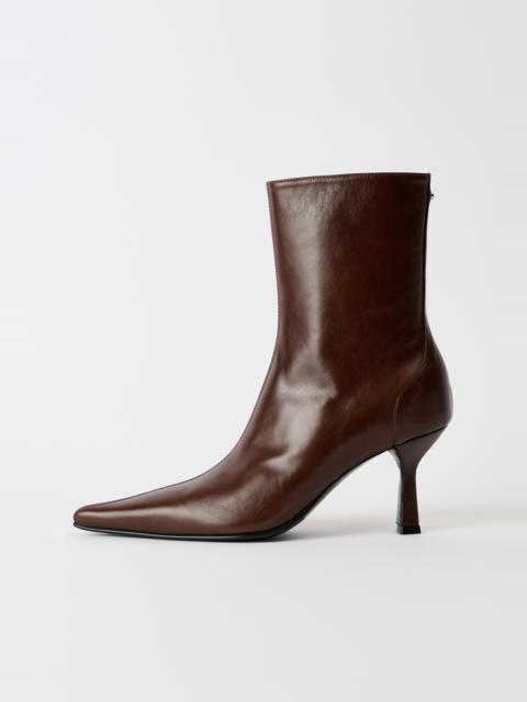 Our Legacy Slim Boot Castagno Satin Bovine