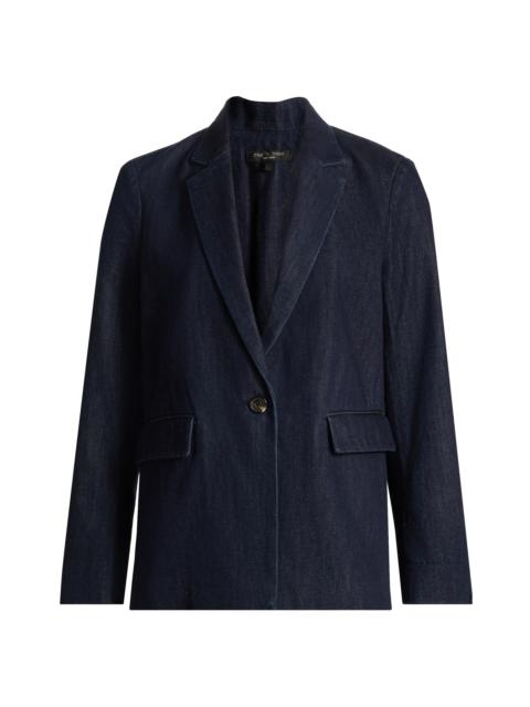 rag & bone Women's Jennie Denim Blazer - Indigo