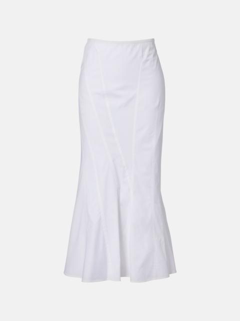 FFORME Ora cotton poplin midi skirt