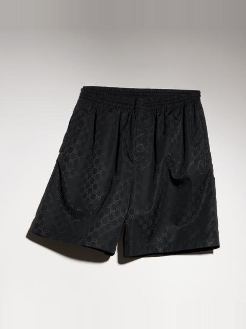 GUCCI GG cotton faille shorts