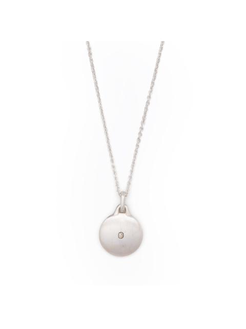 Parts of Four Disk diamond-encrusted necklace