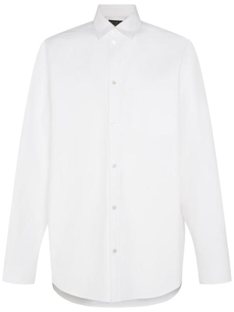 Outerwear cotton poplin shirt
