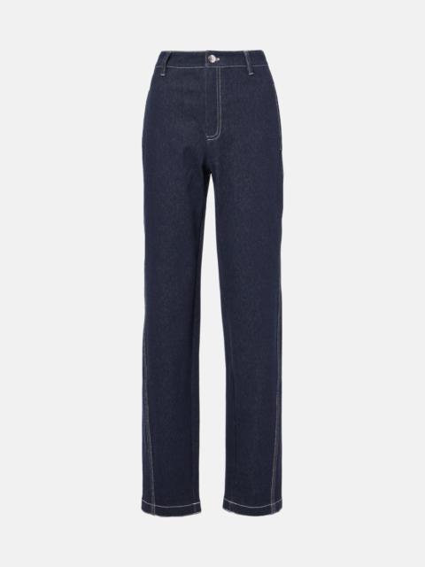 Max Mara Zibello high-rise straight jeans