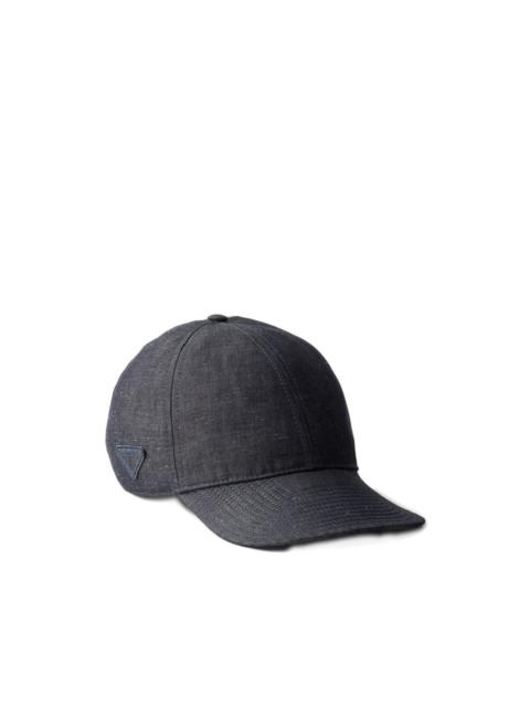 Prada denim baseball cap