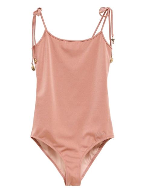Chloé knotted-strap swimsuit