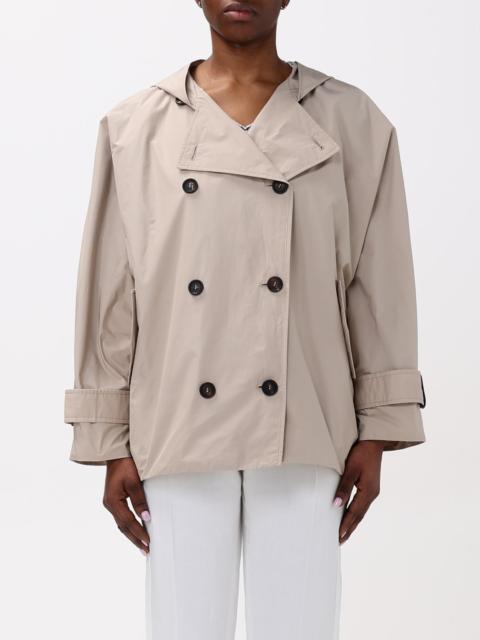 Brunello Cucinelli Brunello Cucinelli short cotton blend trench coat