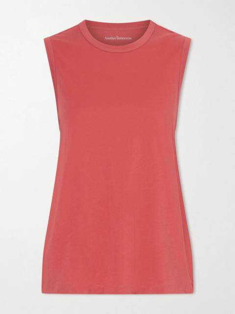 Another Tomorrow Organic Cotton-jersey Tank