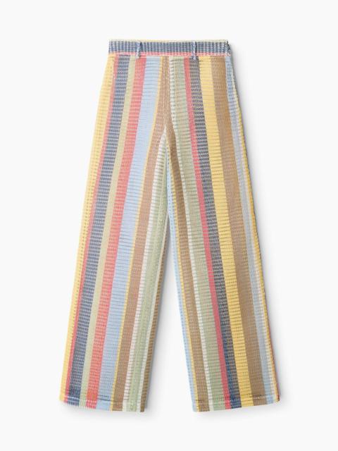 STAUD STAUD CORA PANT MARKET STRIPE