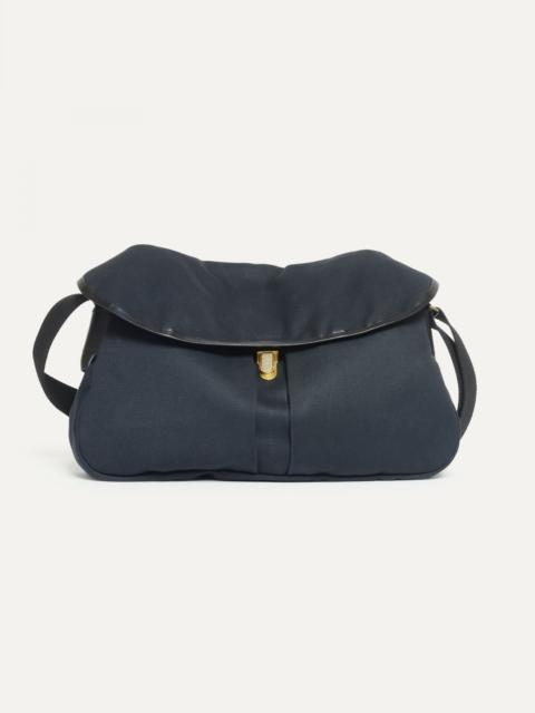 Bleu de Chauffe LÉON MESSENGER BAG - BLACK BM