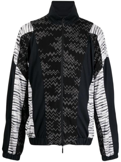 Missoni Zig Zag zip-up jacket