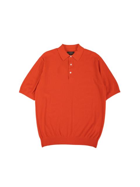 BEAMS PLUS Pique Polo 14G Red