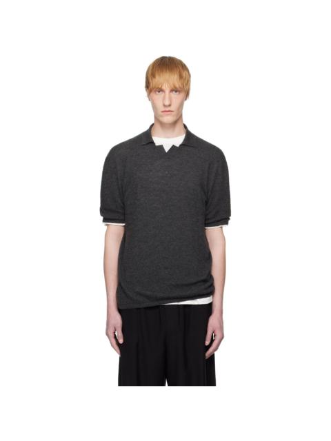 The Row Gray Isao Polo