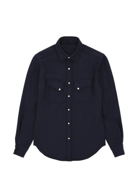 FORTELA Pasadena contrast-stitching shirt