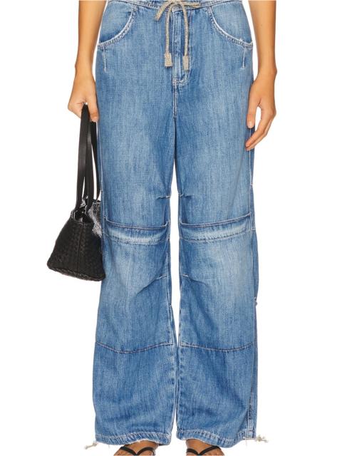 FREE PEOPLE x We The Free Logan Cinched Cargo Jean In Harper