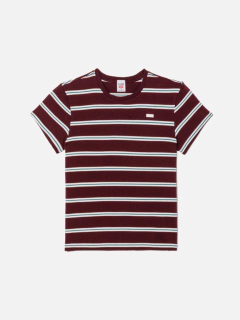 RE/DONE Classic Tee - Mulberry Stripe