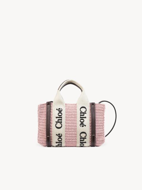 Chloé MINI WOODY TOTE BAG