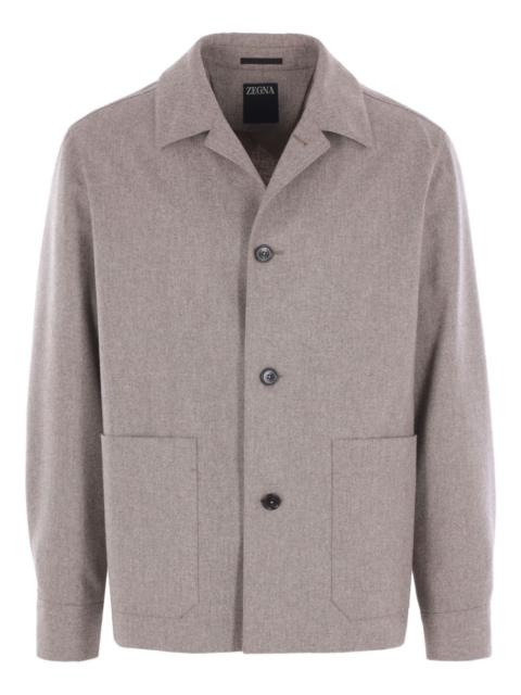 ZEGNA button-fastening patch-pocket jacket