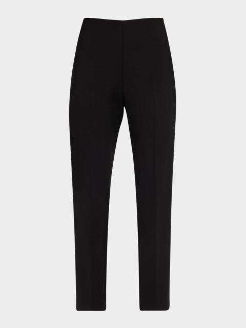ADAM LIPPES Kit Slim Leg Compact Viscose Pants