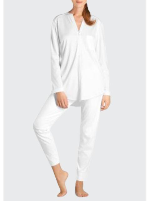HANRO Pure Essence Two-Piece Pajama Set