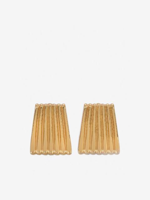 HEAVEN MAYHEM ribbed earrings