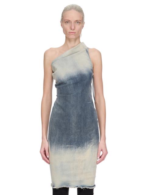 Rick Owens one-shoulder mini dress
