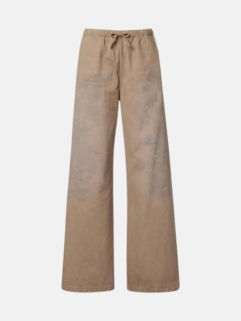 Acne Studios Cotton twill wide-leg pants