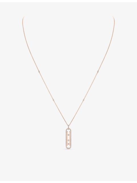 MESSIKA Move 10th Small 18ct Gold And 0.07ct Diamond Necklace